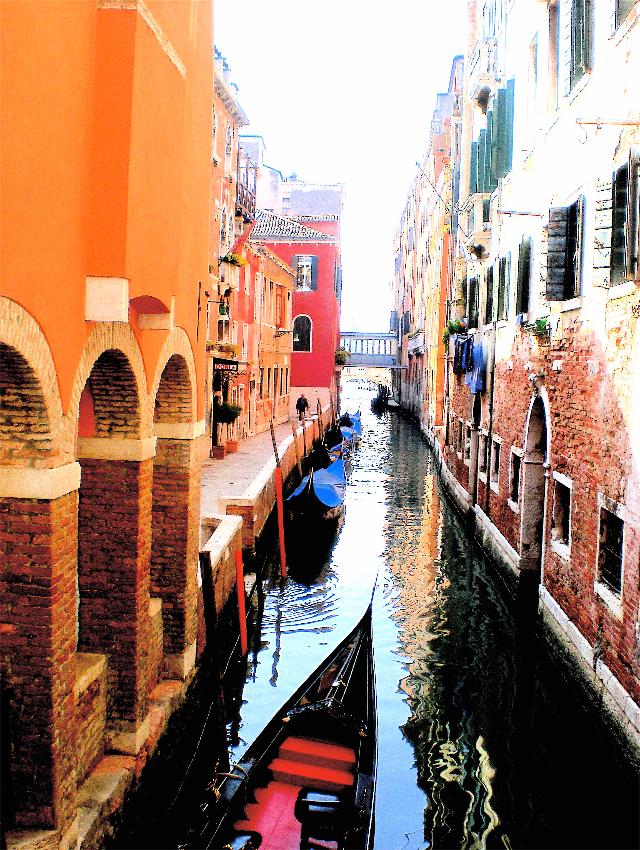 Orange Rust. Venice, Italy.